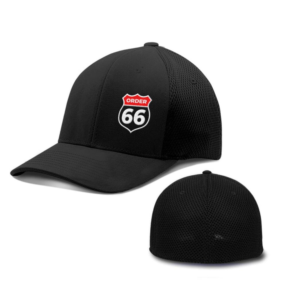 Order 66 Flex Fit Hat L/XL - Star Wars Theme - By Busted Tees